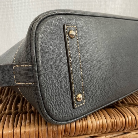 Dooney and Bourke Gray Saffiano Leather Zip Satchel.. NWOT.. never been used.. - Picture 7 of 8